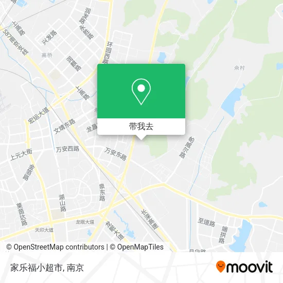 家乐福小超市地图