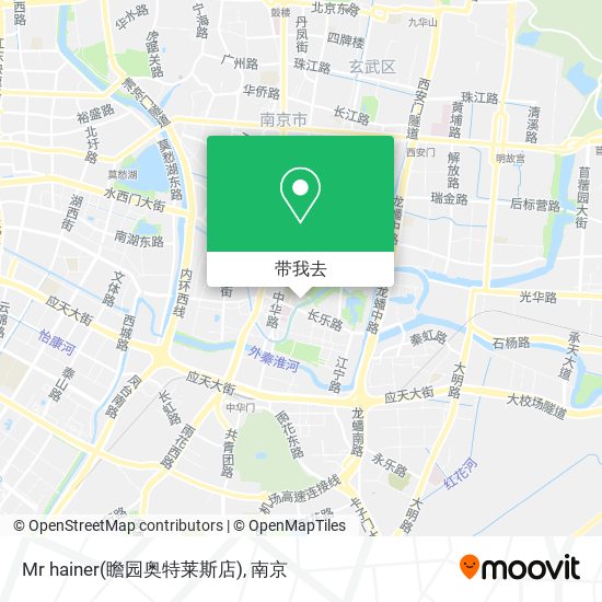 Mr hainer(瞻园奥特莱斯店)地图