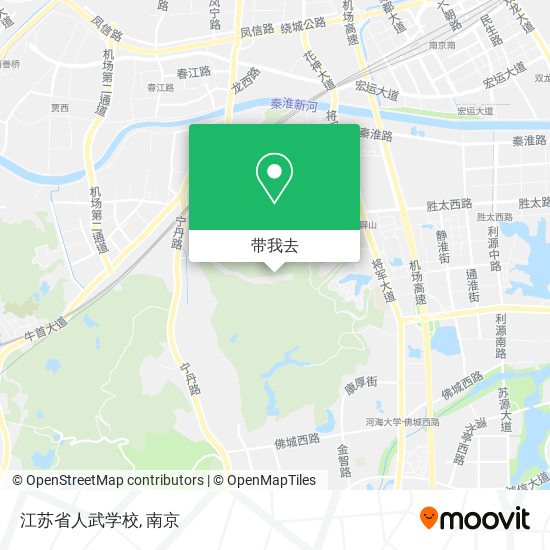 江苏省人武学校地图