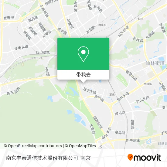 南京丰泰通信技术股份有限公司地图
