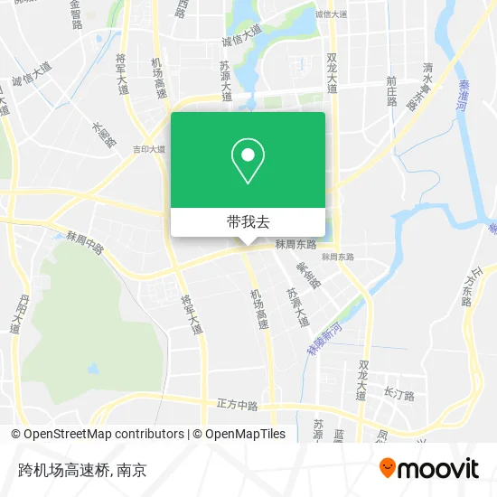 跨机场高速桥地图