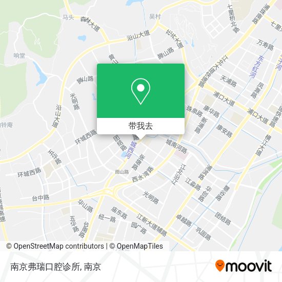 南京弗瑞口腔诊所地图