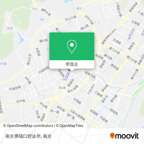 南京弗瑞口腔诊所地图