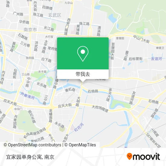 宜家园单身公寓地图