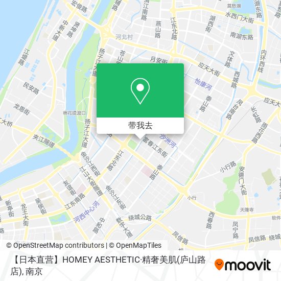 【日本直营】HOMEY AESTHETIC·精奢美肌(庐山路店)地图