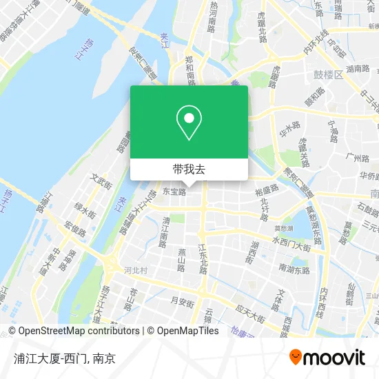 浦江大厦-西门地图