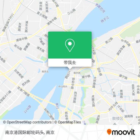南京港国际邮轮码头地图