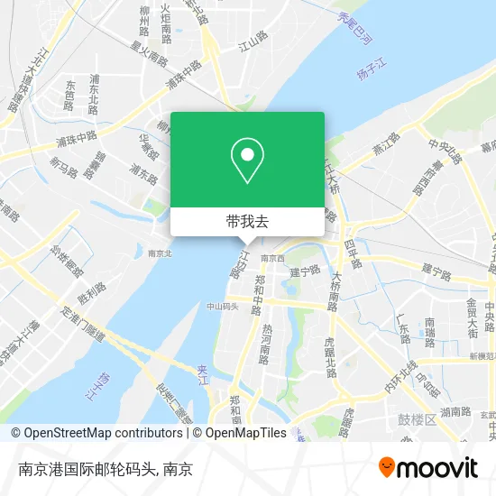 南京港国际邮轮码头地图