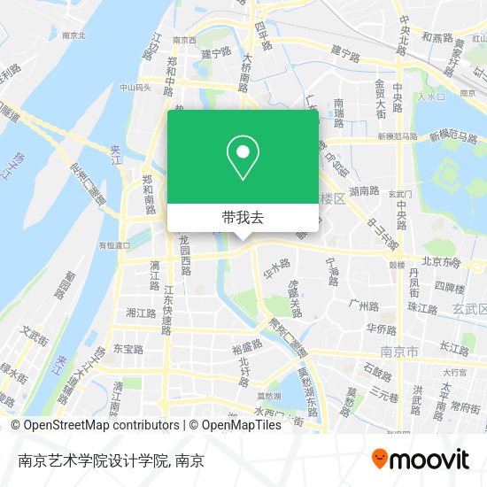 南京艺术学院设计学院地图
