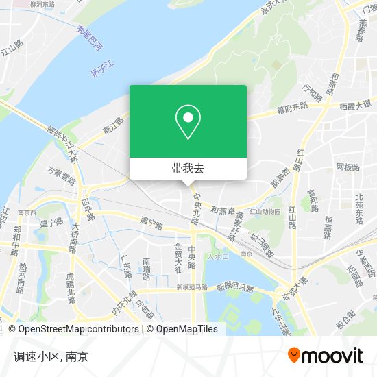调速小区地图