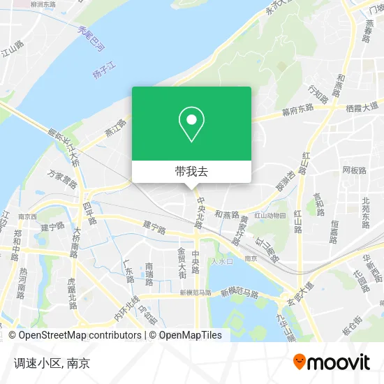调速小区地图