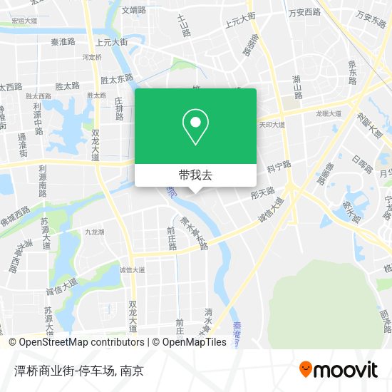 潭桥商业街-停车场地图