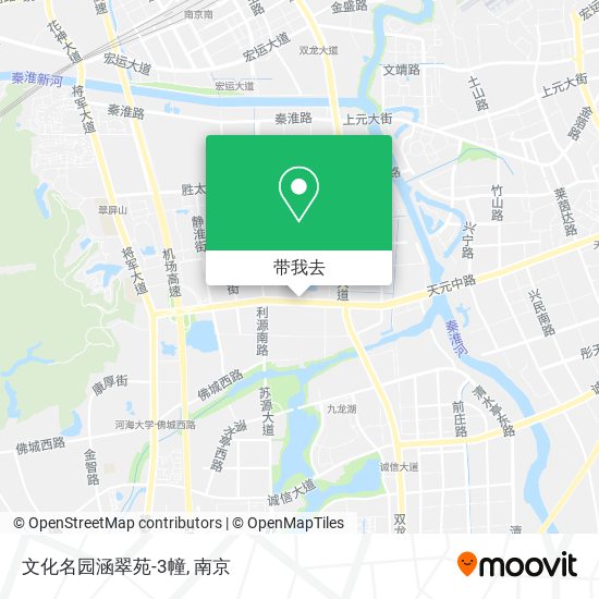 文化名园涵翠苑-3幢地图