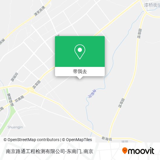 南京路通工程检测有限公司-东南门地图