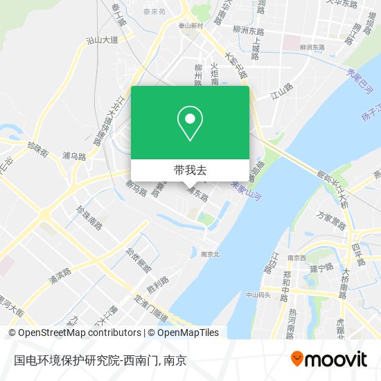 国电环境保护研究院-西南门地图