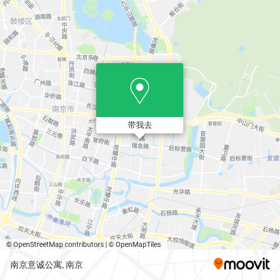南京意诚公寓地图