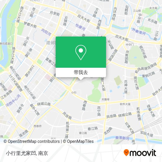 小行里尤家凹地图