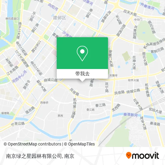 南京绿之星园林有限公司地图