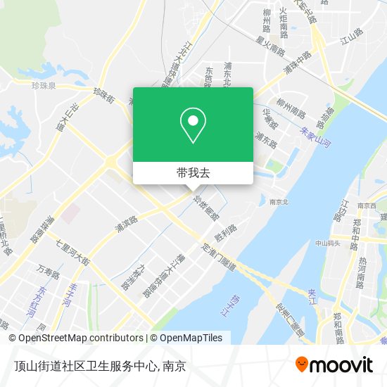 顶山街道社区卫生服务中心地图