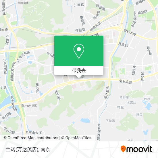 兰诺(万达茂店)地图
