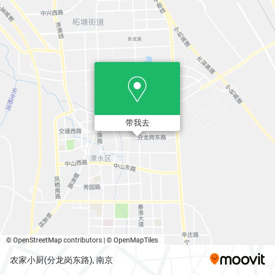 农家小厨(分龙岗东路)地图