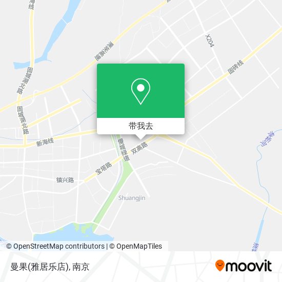 曼果(雅居乐店)地图