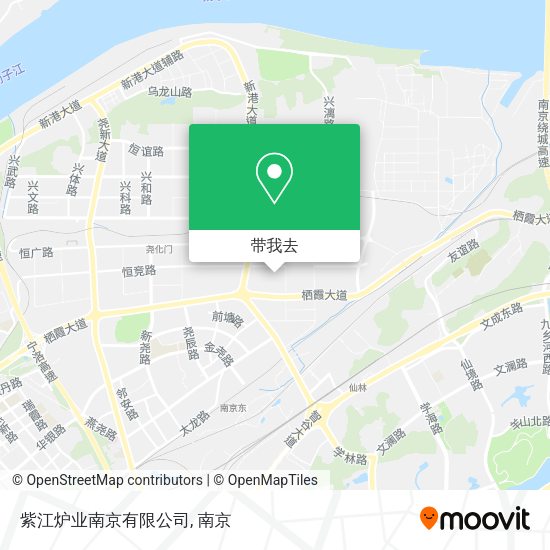 紫江炉业南京有限公司地图