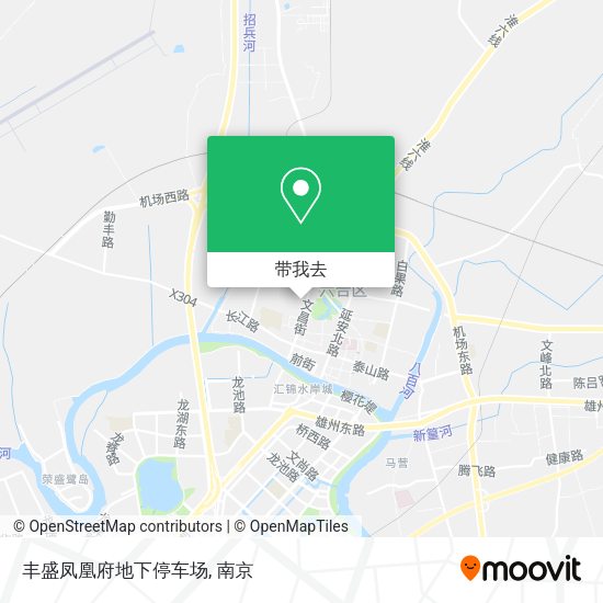 丰盛凤凰府地下停车场地图