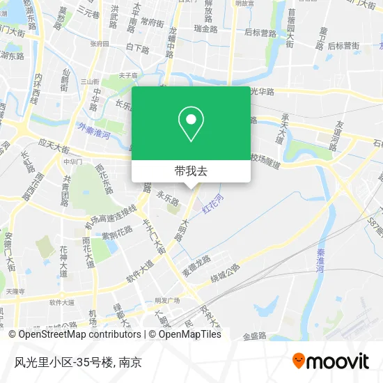 风光里小区-35号楼地图