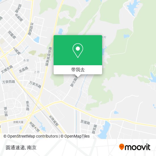 圆通速递地图