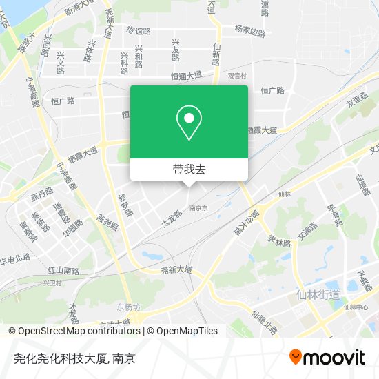 尧化尧化科技大厦地图