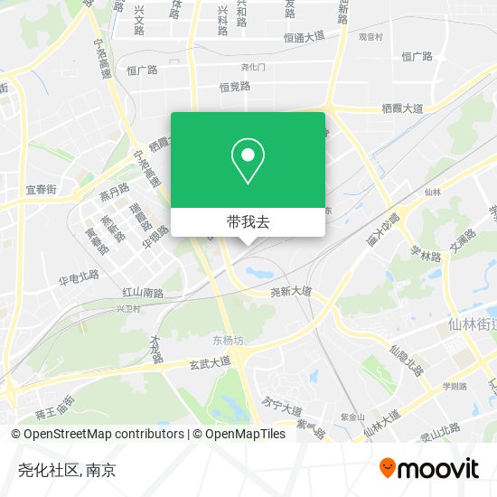 尧化社区地图