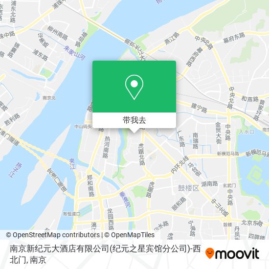 南京新纪元大酒店有限公司(纪元之星宾馆分公司)-西北门地图