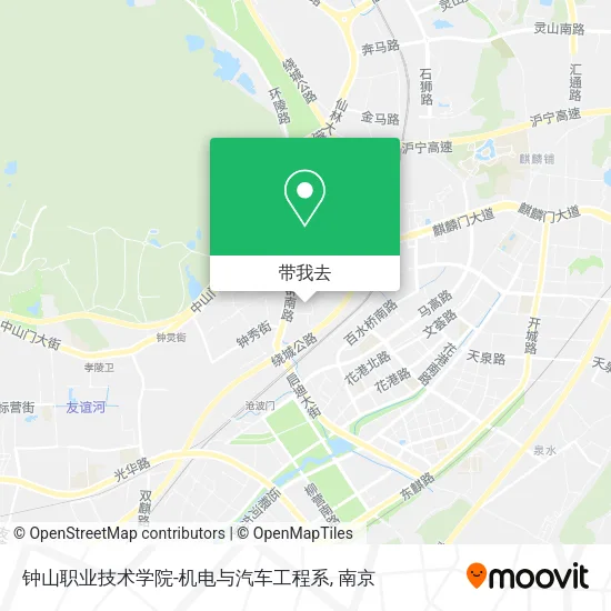 钟山职业技术学院-机电与汽车工程系地图