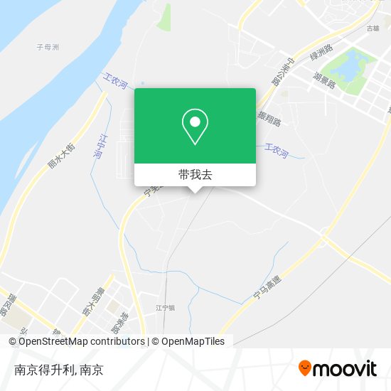 南京得升利地图