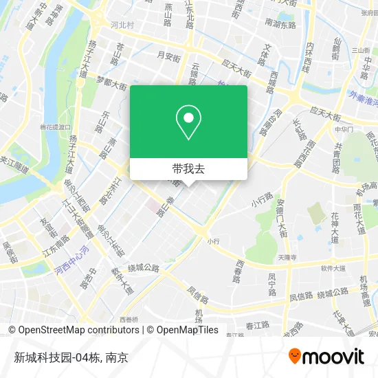 新城科技园-04栋地图