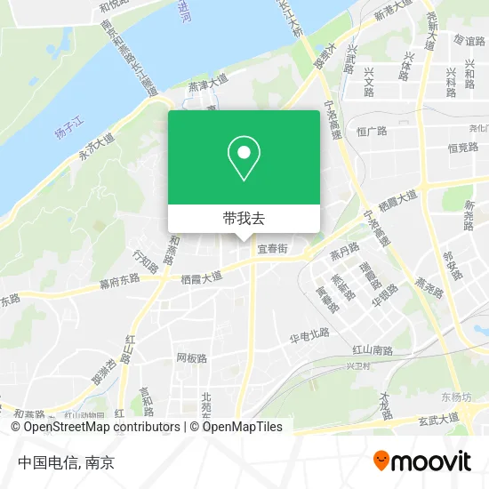 中国电信地图