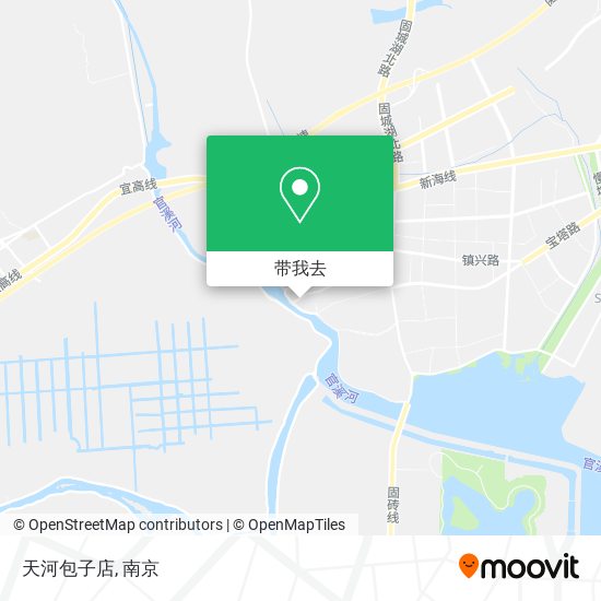 天河包子店地图
