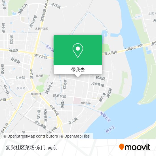 复兴社区菜场-东门地图