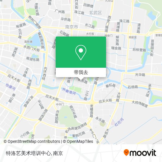 特洛艺美术培训中心地图