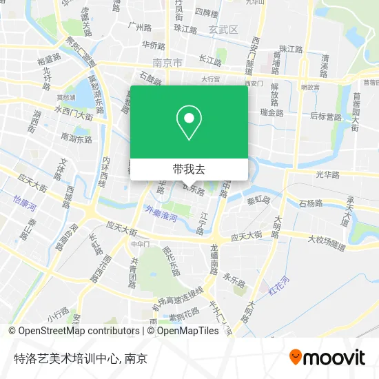 特洛艺美术培训中心地图