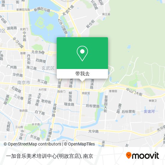 一加音乐美术培训中心(明故宫店)地图