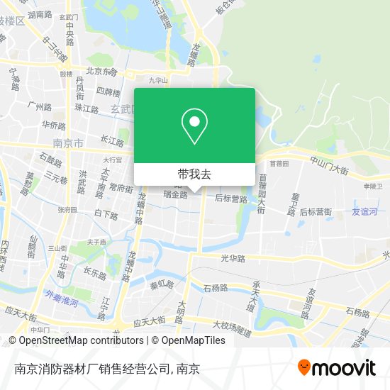 南京消防器材厂销售经营公司地图