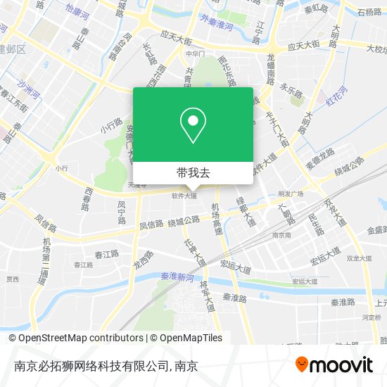南京必拓狮网络科技有限公司地图