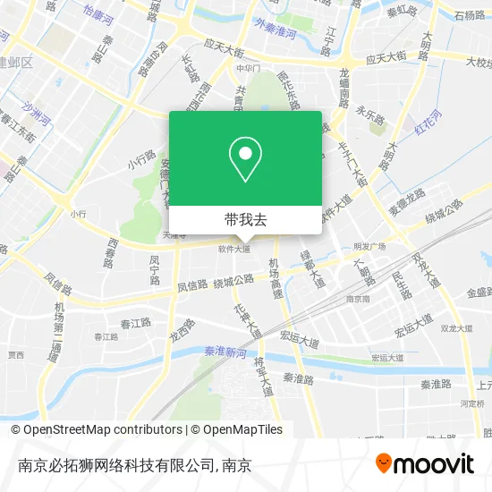 南京必拓狮网络科技有限公司地图