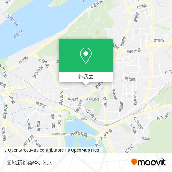 复地新都荟S8地图