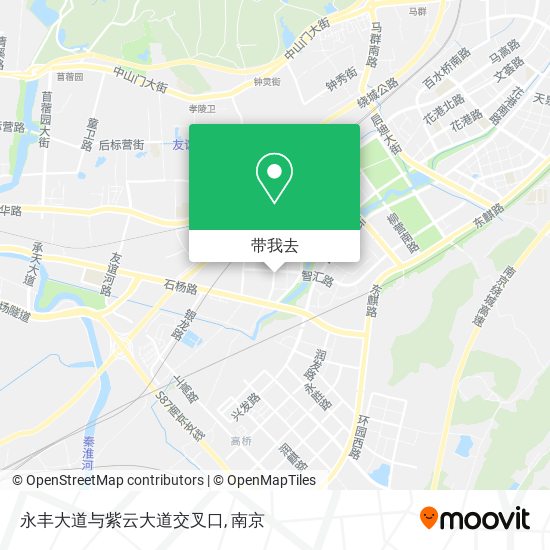 永丰大道与紫云大道交叉口地图
