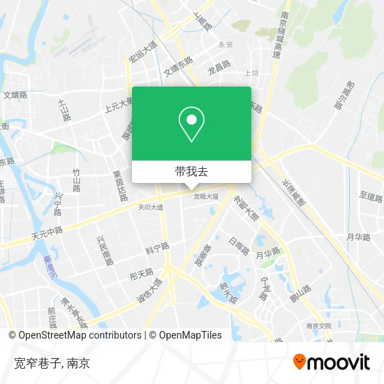 宽窄巷子地图