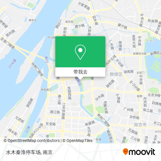 水木秦淮停车场地图