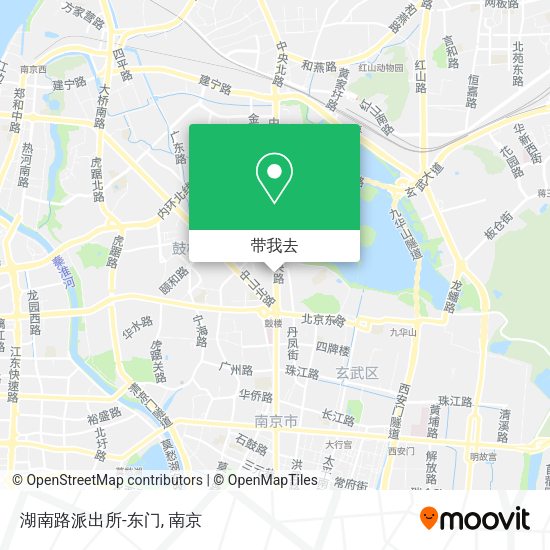 湖南路派出所-东门地图